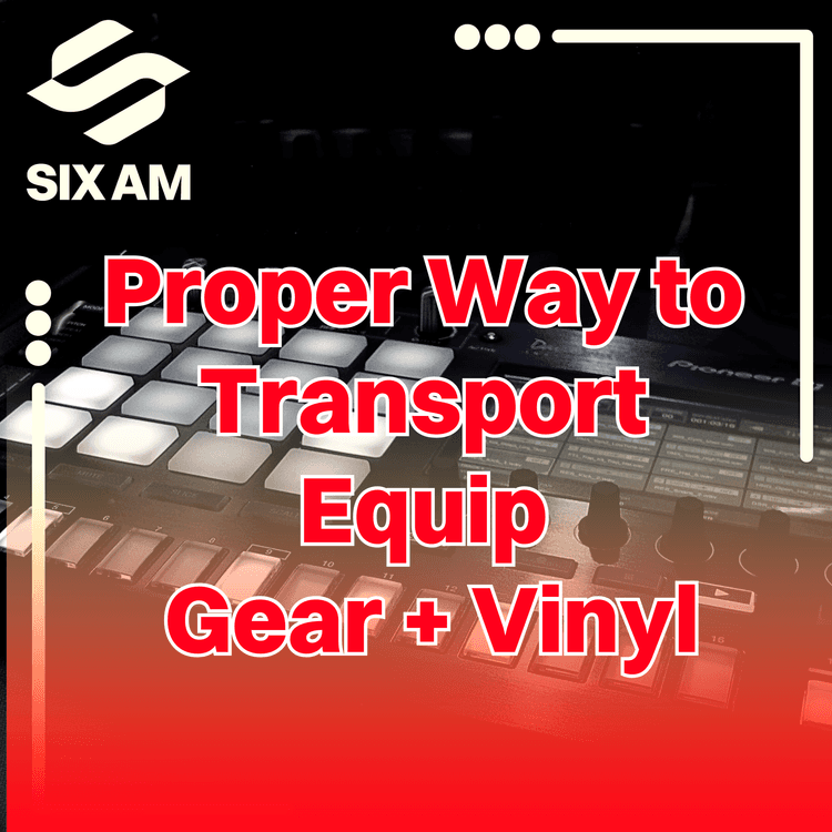 Pro Audio: Transporting Equipment Gear + Vinyl