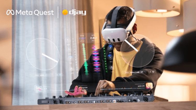 djay For Meta Quest Lets You Use Hardware Controllers In Virtual Reality