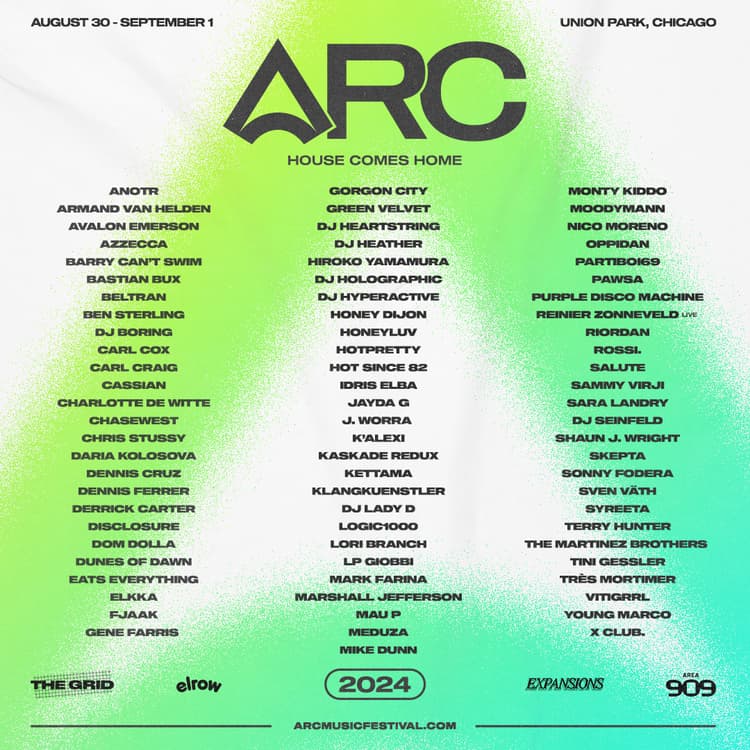 ARC Music Festival Announces Lineup for 2024 Edition