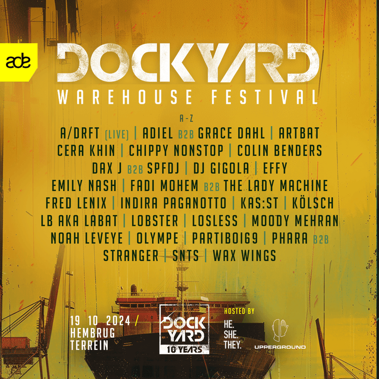 Dockyard Warehouse Festival Adds Indira Paganotto and Confirms Radio Partnership with Ibiza Sonica