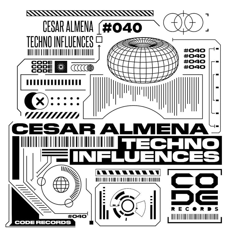 Cesar Almena's New Album "Techno Influences" Released via CODE Records