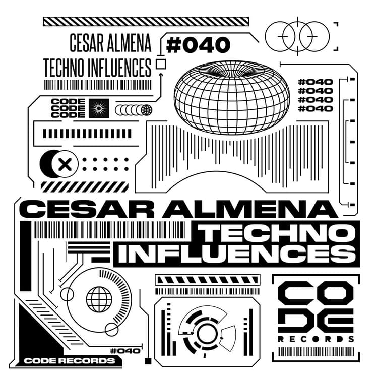 Cesar Almena's New Album "Techno Influences" Released via CODE Records