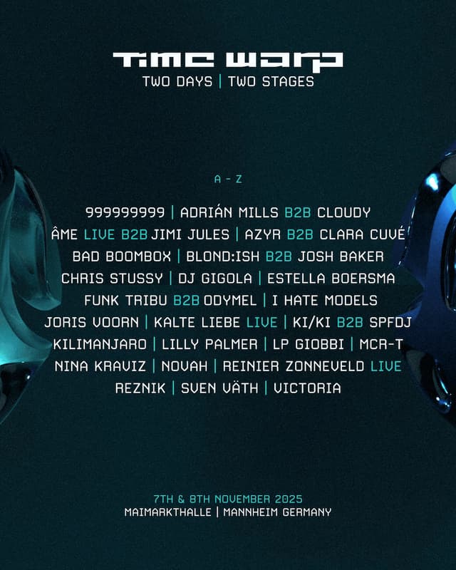 Time Warp Autumn Reveals Full Lineup for November 2025
