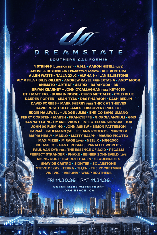 Dreamstate SoCal 2026 Tickets NOW on Sale!