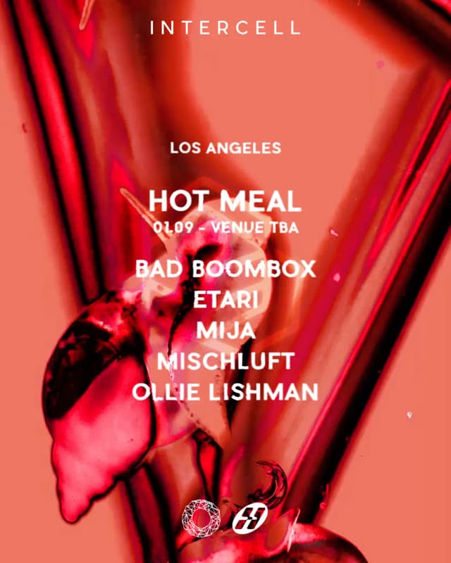 MONDAY, SEP 1ST - Intercell x RE/FORM present: Hot Meal Records (Daytime)
