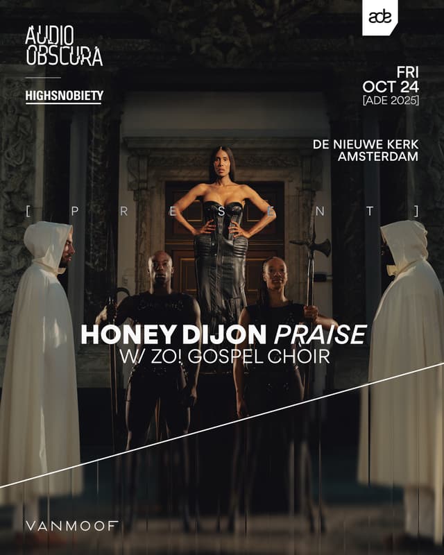 Audio Obscura & Highsnobiety present: PRAISE at De Nieuwe Kerk with Honey Dijon and ZO! Gospel Choir
