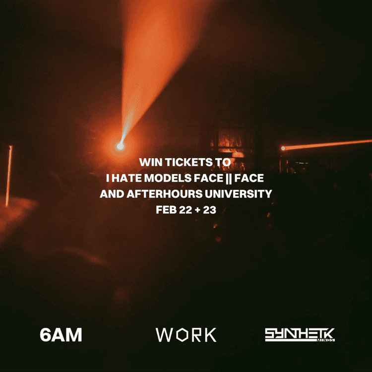 Ticket Giveaway: WORK Harder Presents I Hate Models FACE || FACE + Afterhours University